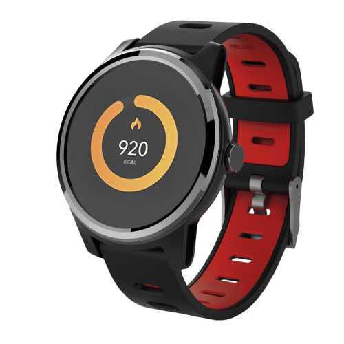 сертифицированный Умные часы Geozon Vita Plus черный/красный