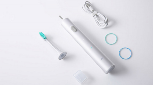 сертифицированный Электрическая зубная щетка Xiaomi Mi Electric Toothbrush T500 белая фото 2