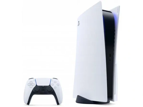 сертифицированный Игровая приставка PlayStation 5 CFL-1218A белый/черный фото 3