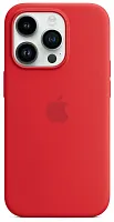 продажа Чехол для Apple iPhone 14 Pro Silicone Case with MagSafe Red