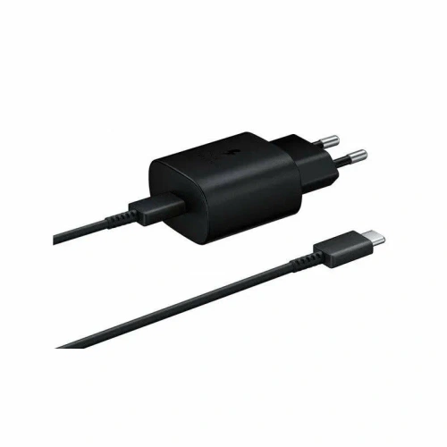 сертифицированный СЗУ SAMSUNG T2510 25W Type-C +кабель, белый