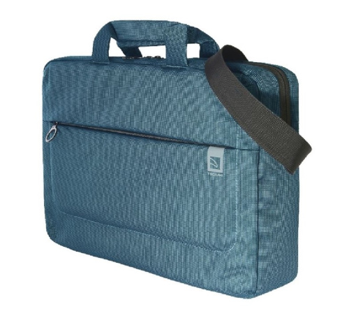 сертифицированный Сумка для ноутбука 15" Tucano Loop Slim Bag,синий фото 3