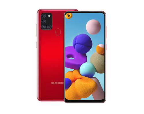 сертифицированный Samsung A21S A217F 32GB 2020 Красный фото 4