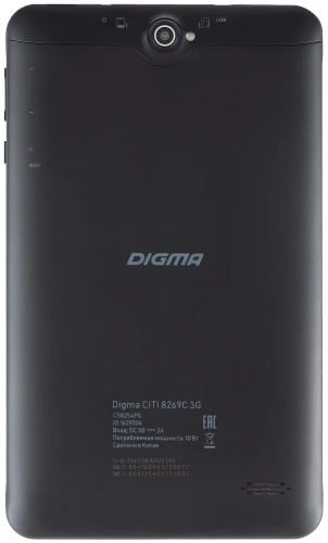 сертифицированный Планшет Digma CITI 8269C 3G SC7731E 8" 32Gb Black фото 2