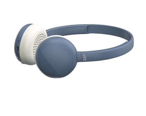 сертифицированный Гарнитура JVC накладная Flats Wireless Bluetooth (HA-S20BT-A-E) Синяя фото 2