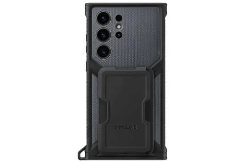 сертифицированный Накладка Samsung S23 Ultra Rugged Gadget Case титановая