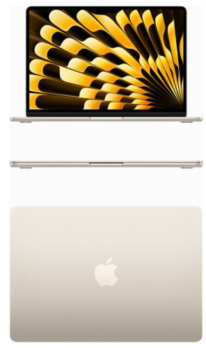 сертифицированный Ноутбук Apple MacBook Air 15" M2 8Gb/256Gb Starlight фото 3