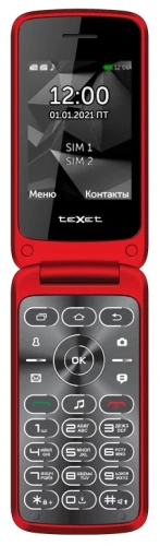 сертифицированный teXet TM-408 Красный фото 2