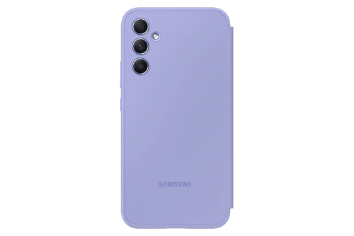 сертифицированный Чехол Samsung A34 Smart View Wallet Case синий фото 2
