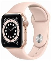 продажа Apple Watch Series 6 GPS 44mm Case Gold Aluminium Band Pink Sand