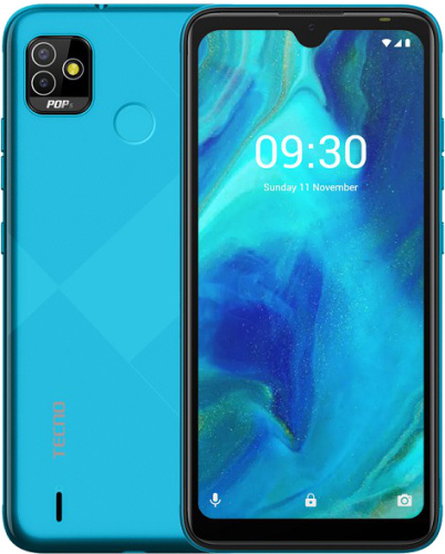 сертифицированный TECNO POP 5 2/32GB Ice Blue