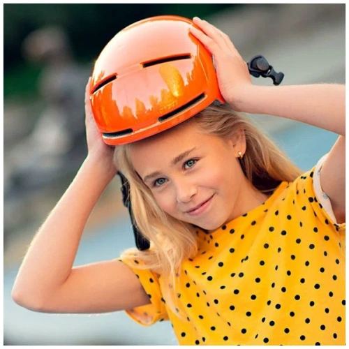 сертифицированный Шлем Ninebot By Segway XS Orange фото 3