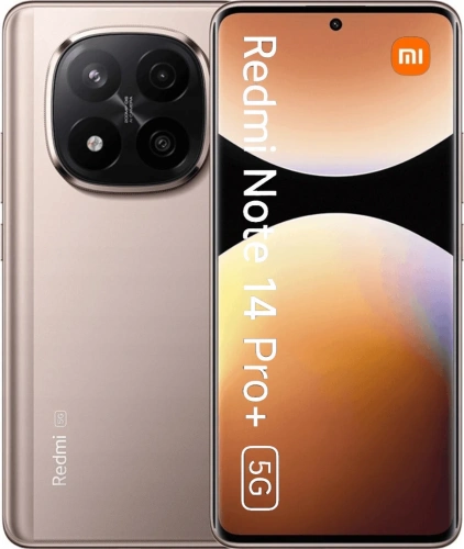 сертифицированный Xiaomi Redmi Note 14 Pro+ 5G 8/256GB Sand Gold