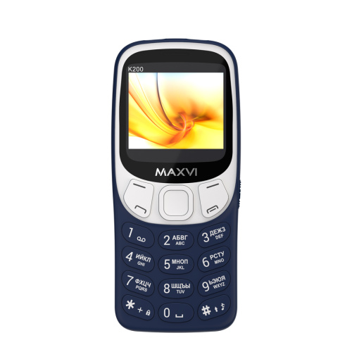 сертифицированный Maxvi K200 Синий фото 2