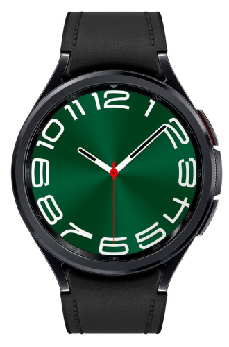 сертифицированный Часы Samsung Galaxy Watch 6 Classic 47мм 1.5" AMOLED корп.черн. рем.черный фото 2