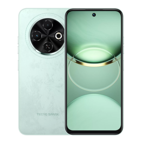 сертифицированный TECNO Spark 30c 4/128GB Magic Skin Green