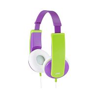 продажа Наушники JVC KIDS проводные детские (HA-KD5-V-EF) Фиолетовые/зеленые
