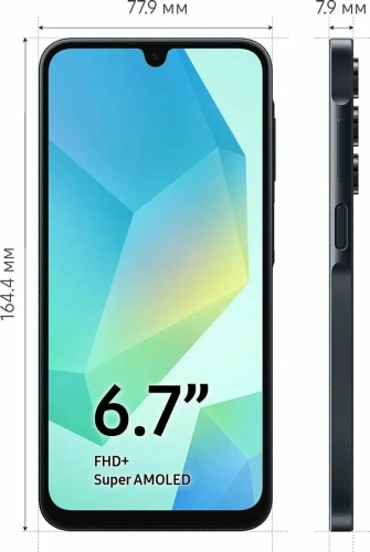 сертифицированный Samsung A16 A165F 4/128Gb Черный RU фото 3