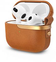 продажа Чехол для AirPods 3 Moshi Pebbo Luxe коричневый