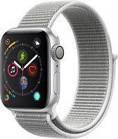 продажа Apple Watch Series 4 40mm Case Silver Aluminium Sport Loop Seashell