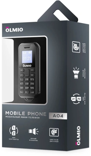 сертифицированный Olmio A04 Черный фото 2