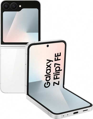 сертифицированный Samsung Z Flip 7 FE 5G F761B 8/128GB Белый RU