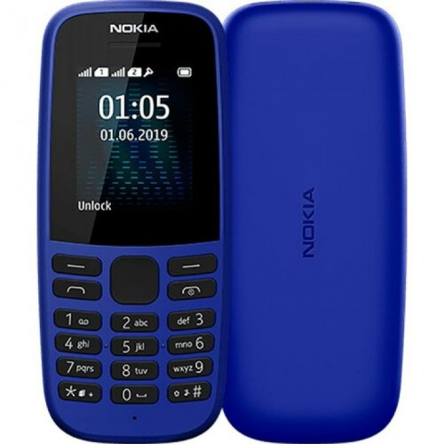 сертифицированный Nokia 105 SS 2019 (TA-1203) Синий