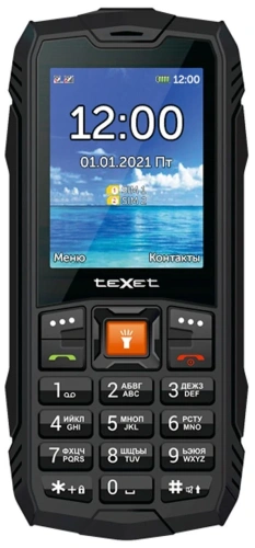 сертифицированный texet TM-516R Черный фото 3