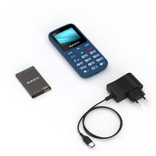 сертифицированный Maxvi B100i Синий фото 2