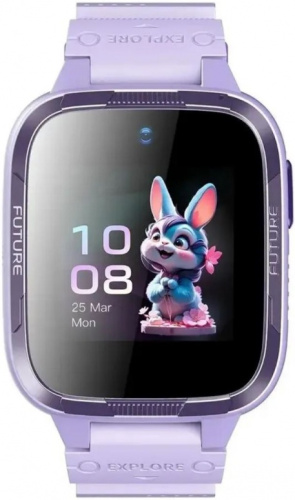 сертифицированный Детские часы Honor Choice Kids Watch Plus 4G Purple фото 2