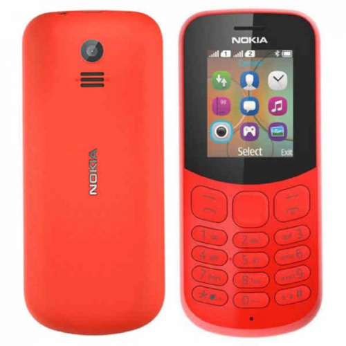 сертифицированный Nokia 130 DS 2017 (TA-1017) Красный