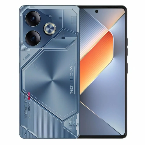 сертифицированный TECNO POVA 6 12/256GB Interstellar Blue