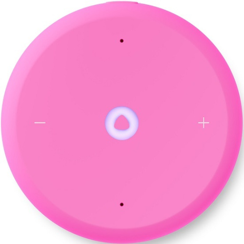 сертифицированный Колонка Яндекс.Станция Лайт 2 на YaGPT YNDX-00026 розовая фото 2