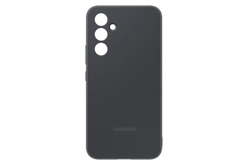 сертифицированный Накладка Samsung A54 Silicone Case черная