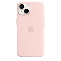 продажа Чехол для Apple iPhone 14 Silicone Case with MagSafe Chalk Pink