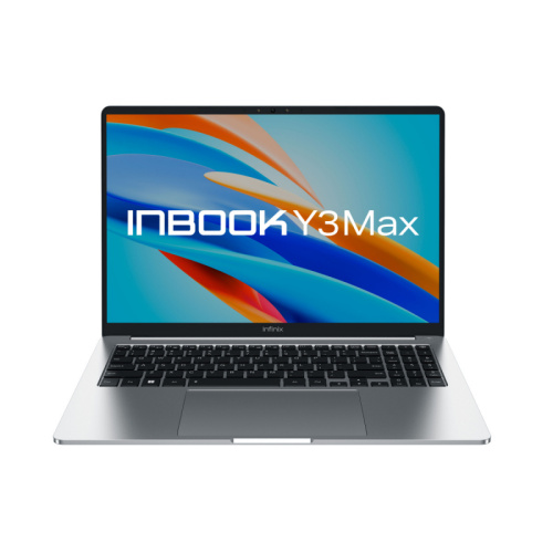 сертифицированный Ноутбук Infinix Inbook Y3 Max YL613 i3 1215U/8Gb/SSD512Gb/16"/IPS/FHD/W11/silver