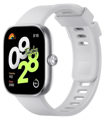 сертифицированный Часы Xiaomi Redmi Watch 4 Silver Gray (X51488)