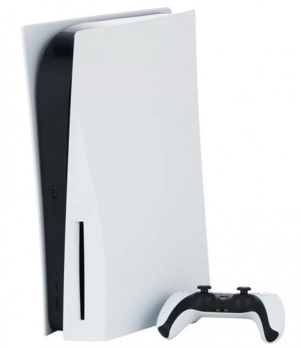 сертифицированный Игровая приставка PlayStation 5 CFI-1208A белый/черный фото 2