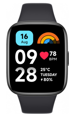 сертифицированный Часы Xiaomi Redmi Watch 3 Active Black (X47254)
