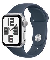 продажа Apple Watch Series SE 40mm Silver Case Blue Sport Band