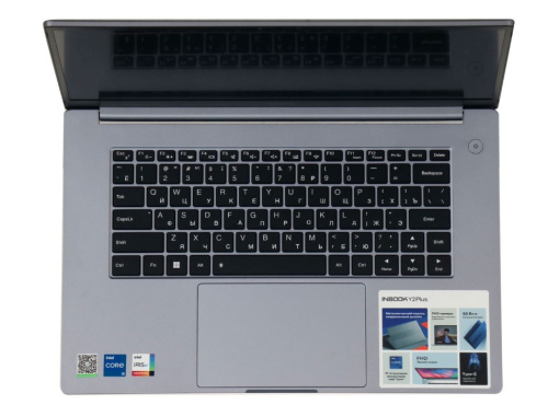 сертифицированный Ноутбук Infinix Inbook Y2 Plus 11TH XL29 i5 1155G7/16Gb/SSD512Gb/15.6"/IPS/FHD/noOS/grey фото 4