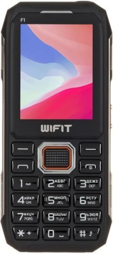 сертифицированный Wifit WIPHONE F1 Черный фото 2