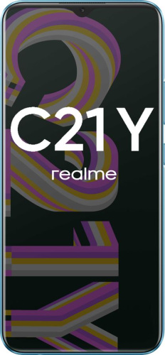 сертифицированный Realme C21Y 3/32GB Голубой фото 3