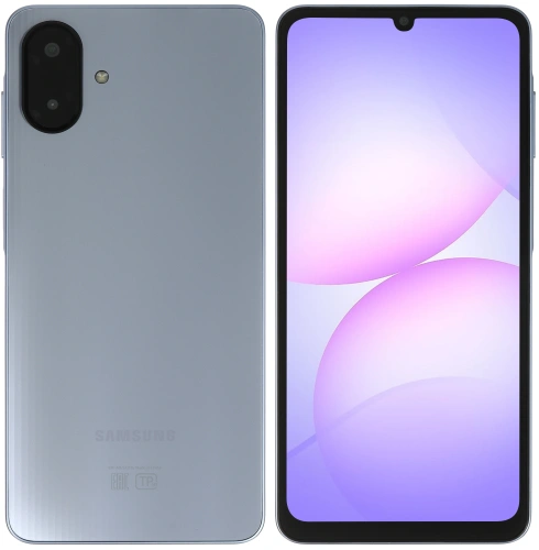 сертифицированный Samsung A07 SM-A075F 4/128GB Фиолетовый RU