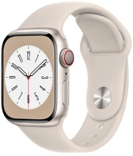 сертифицированный Apple Watch Series 8 45mm Sport Starlight GB