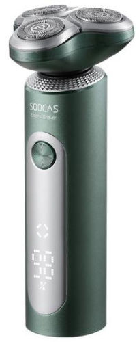 сертифицированный Электробритва XIAOMI Mi SOOCAS Electric Shaver S5 зеленая