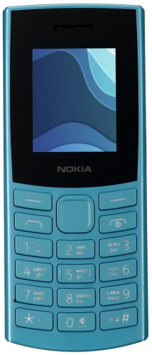сертифицированный Nokia 105 DS (TA-1557) Бирюзовый