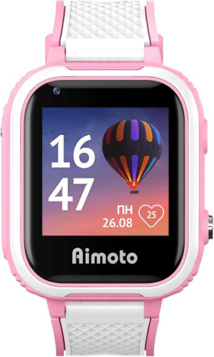 сертифицированный Детские часы Кнопка Жизни Aimoto Pro Indigo 4G Pink фото 8