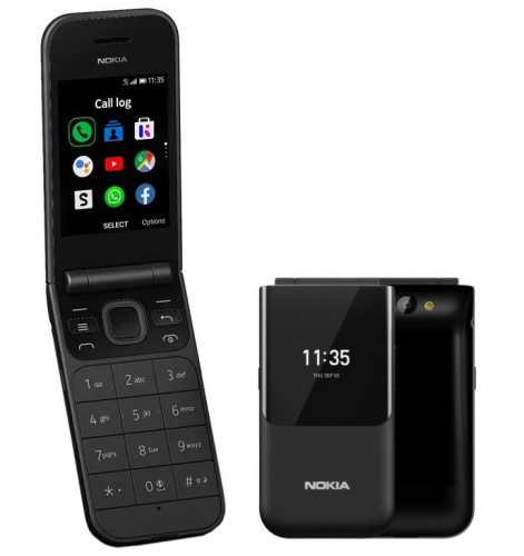 сертифицированный Nokia 2720 DS TA-1175 Черный